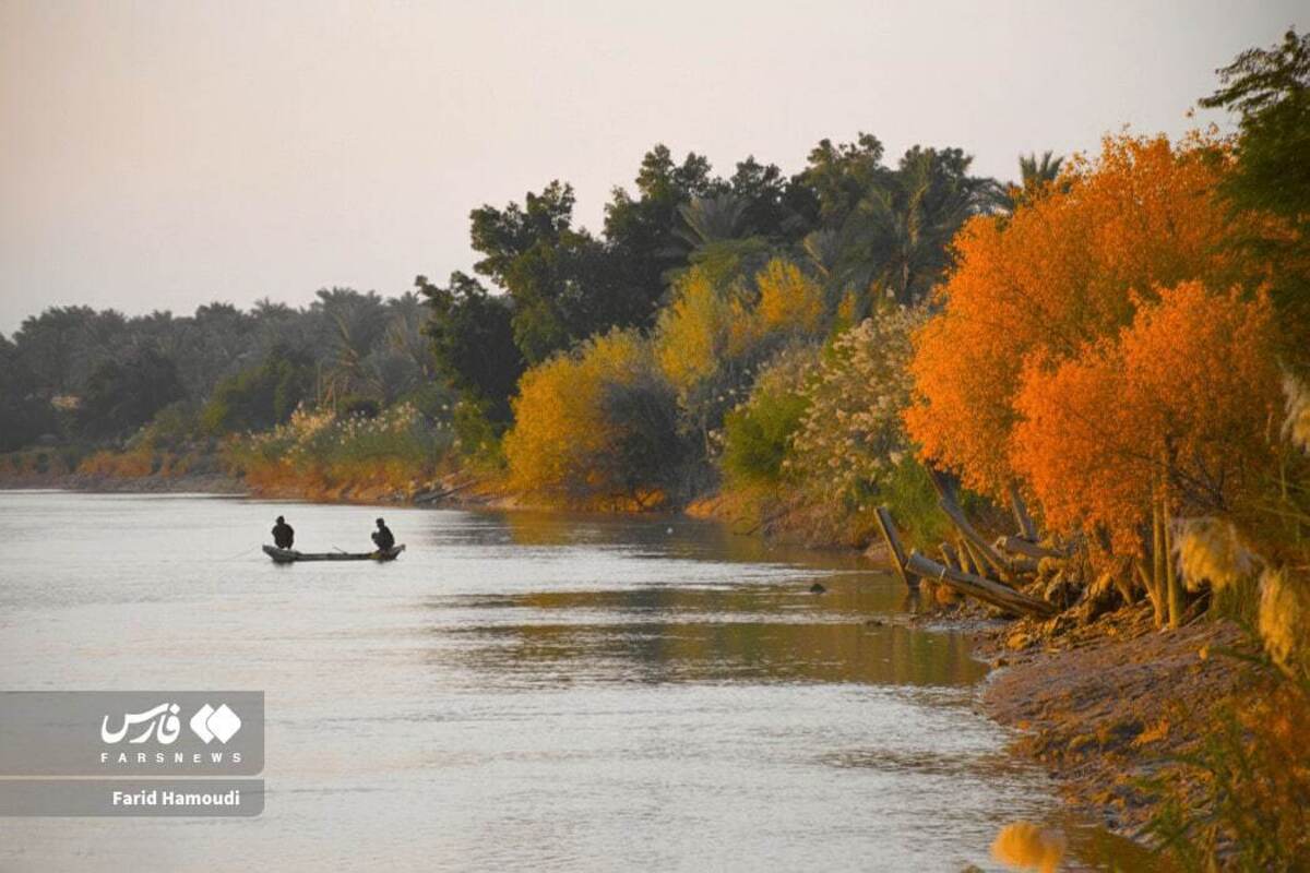پاییز آبادان و خرمشهر از نگاه هوش مصنوعی