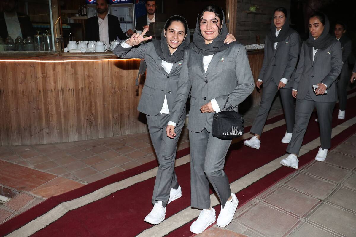 مراسم بدرقه تیم ملی فوتسال به جام جهانی در برج میلاد