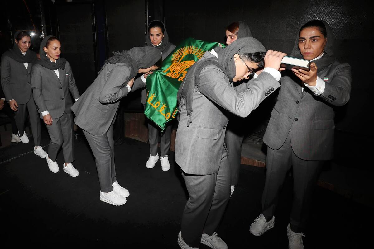 مراسم بدرقه تیم ملی فوتسال به جام جهانی در برج میلاد