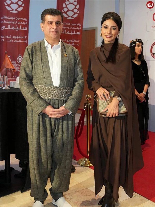 استایل لاکچری گلرخ سریال پایتخت در سلیمانیه عراق با پوشش عجیب