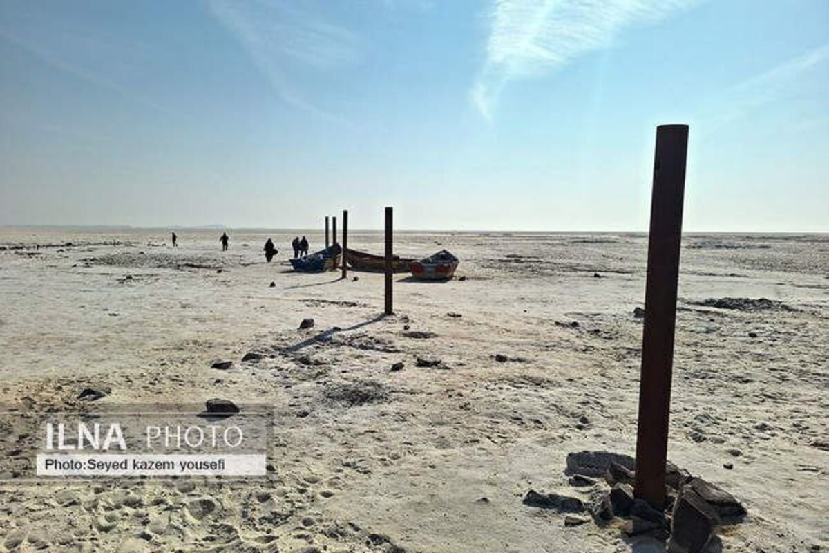  وضعیت وحشتناک این روز‌های دریاچه ارومیه