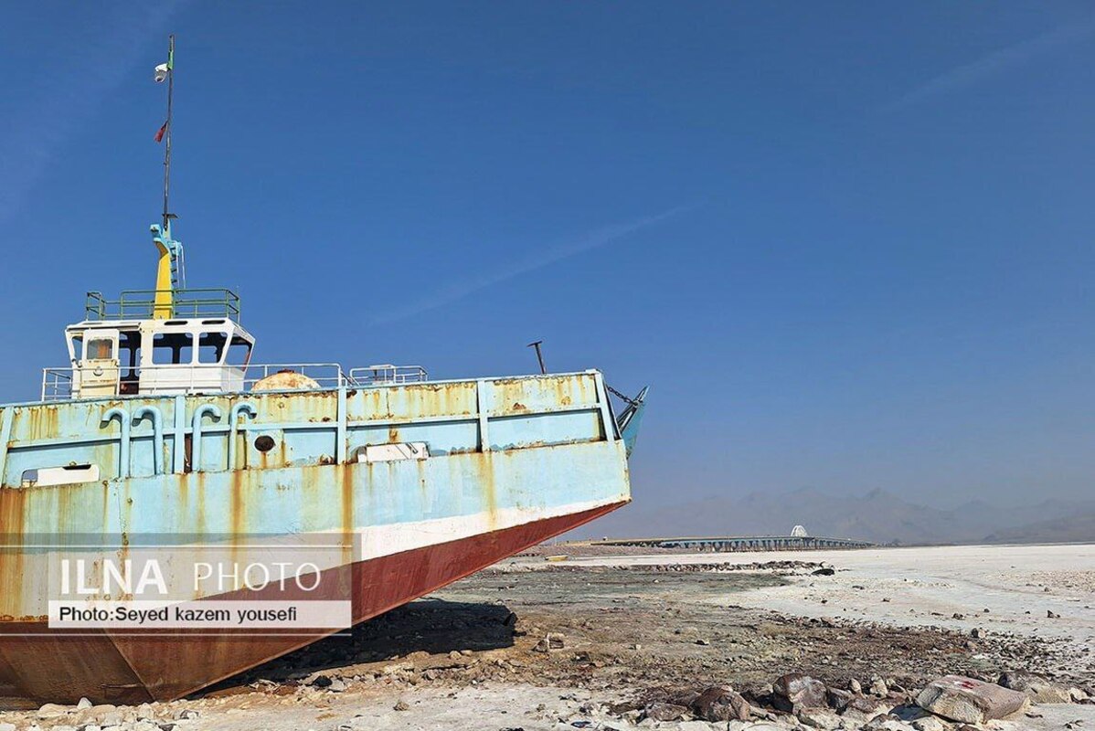  وضعیت وحشتناک این روز‌های دریاچه ارومیه