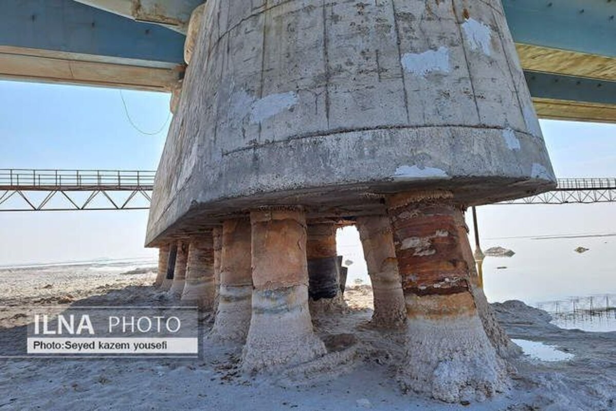  وضعیت وحشتناک این روز‌های دریاچه ارومیه