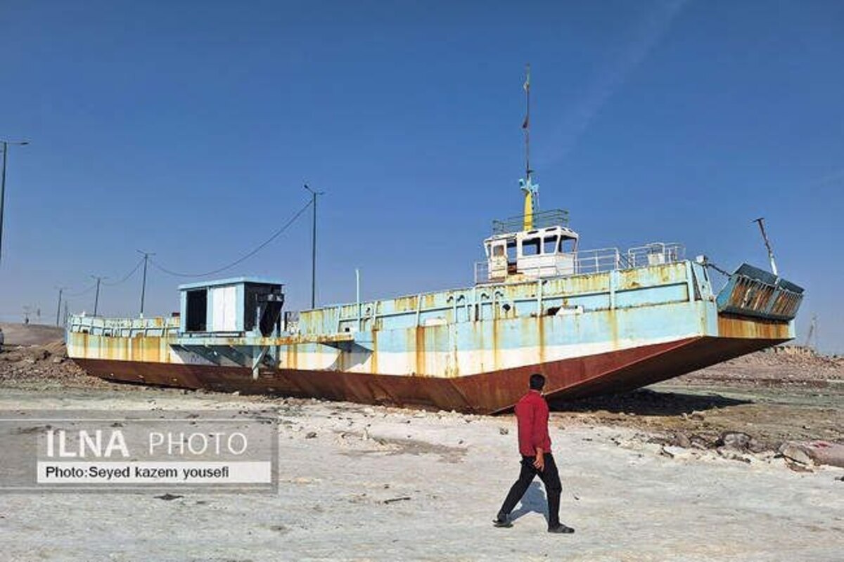  وضعیت وحشتناک این روز‌های دریاچه ارومیه