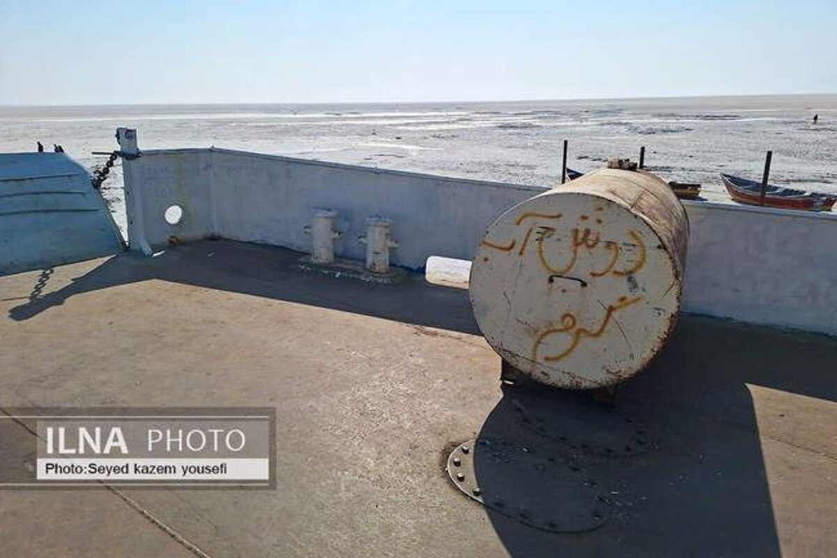  وضعیت وحشتناک این روز‌های دریاچه ارومیه