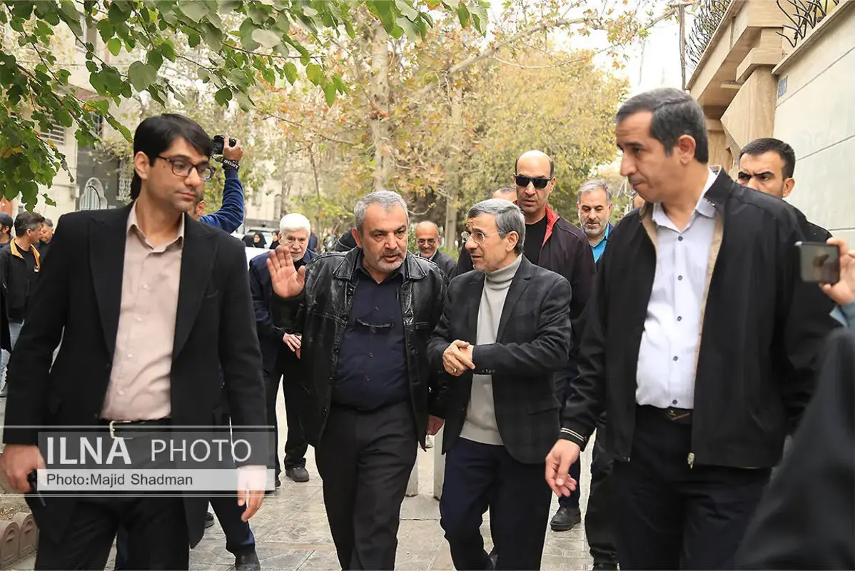 برگزاری مراسم تشییع خواهر احمدی‌نژاد