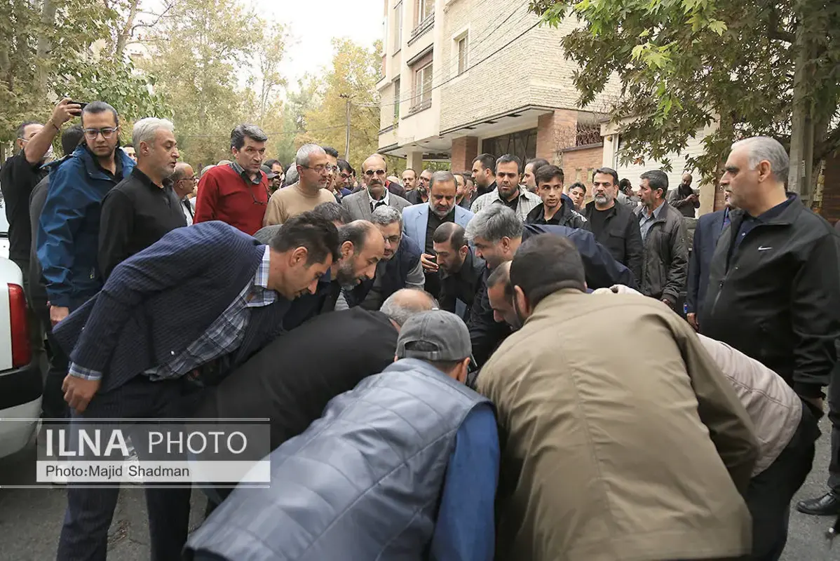 برگزاری مراسم تشییع خواهر احمدی‌نژاد