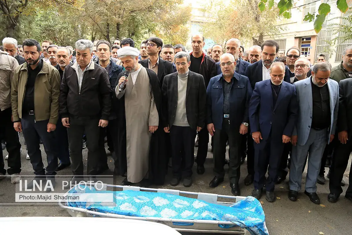 برگزاری مراسم تشییع خواهر احمدی‌نژاد