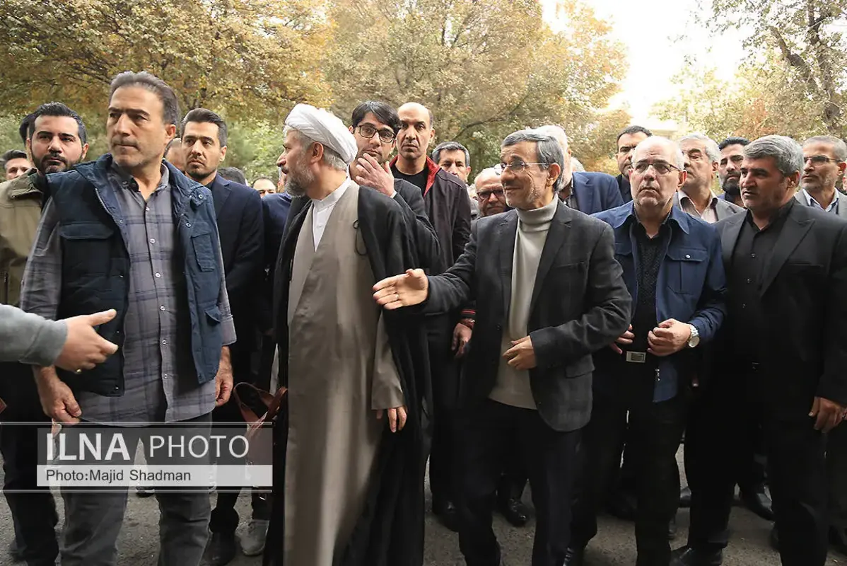 برگزاری مراسم تشییع خواهر احمدی‌نژاد