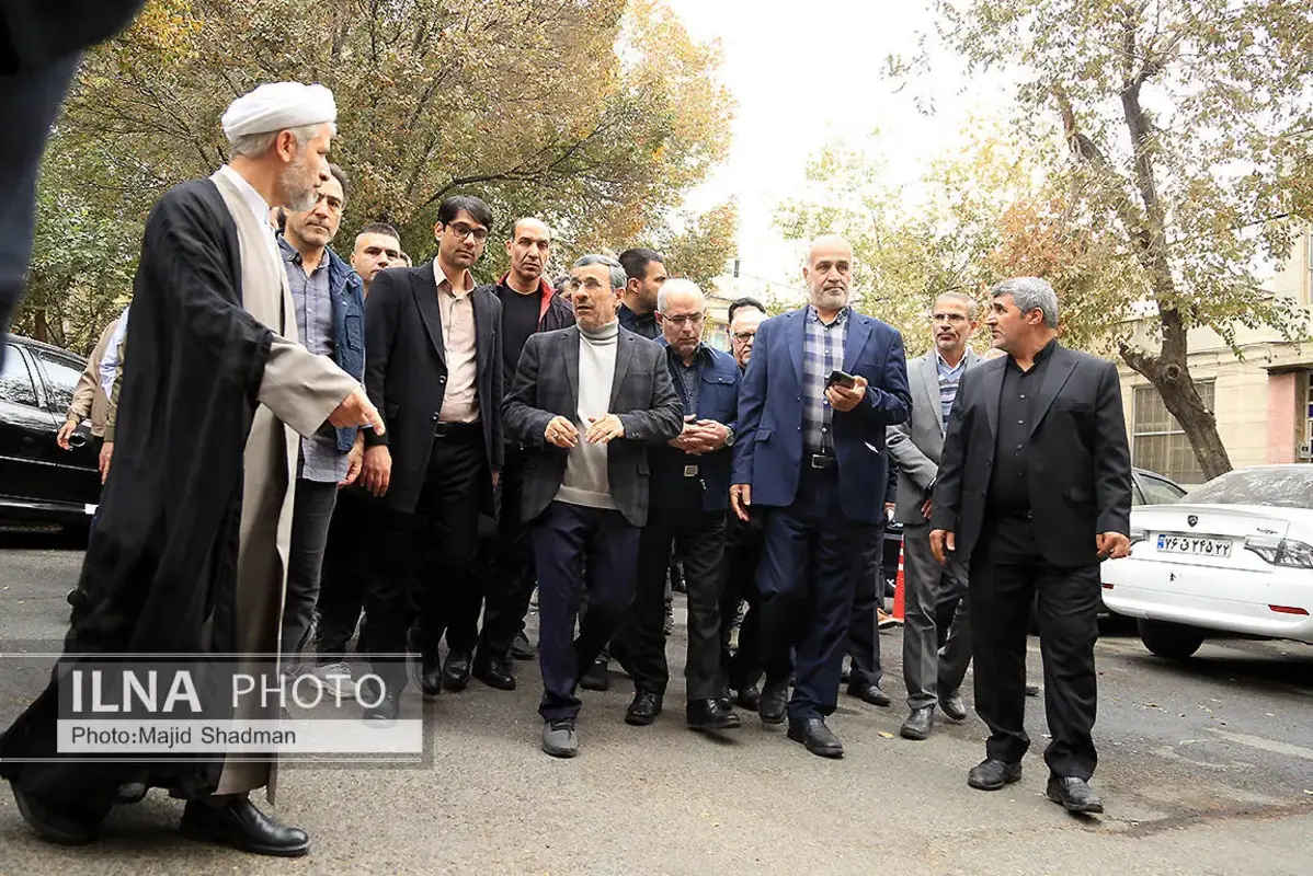 برگزاری مراسم تشییع خواهر احمدی‌نژاد