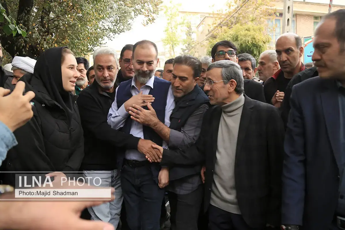 برگزاری مراسم تشییع خواهر احمدی‌نژاد