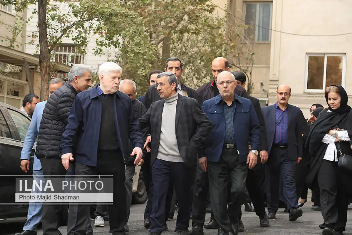 برگزاری مراسم تشییع خواهر احمدی‌نژاد