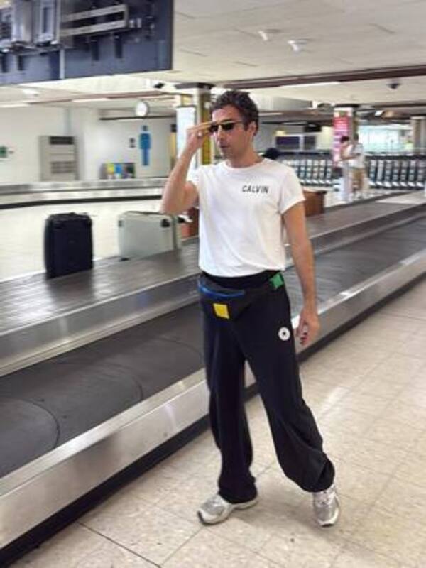 استایل اروپایی فرشته حسینی و نوید محمدزاده در قایق مسافرتی