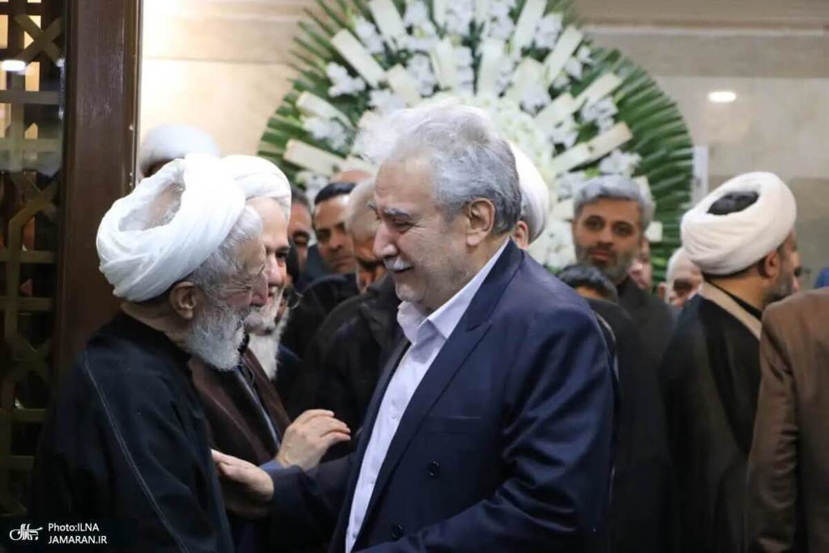  حضور چهره‌های سیاسی در مراسم ختم پسر کاظم صدیقی