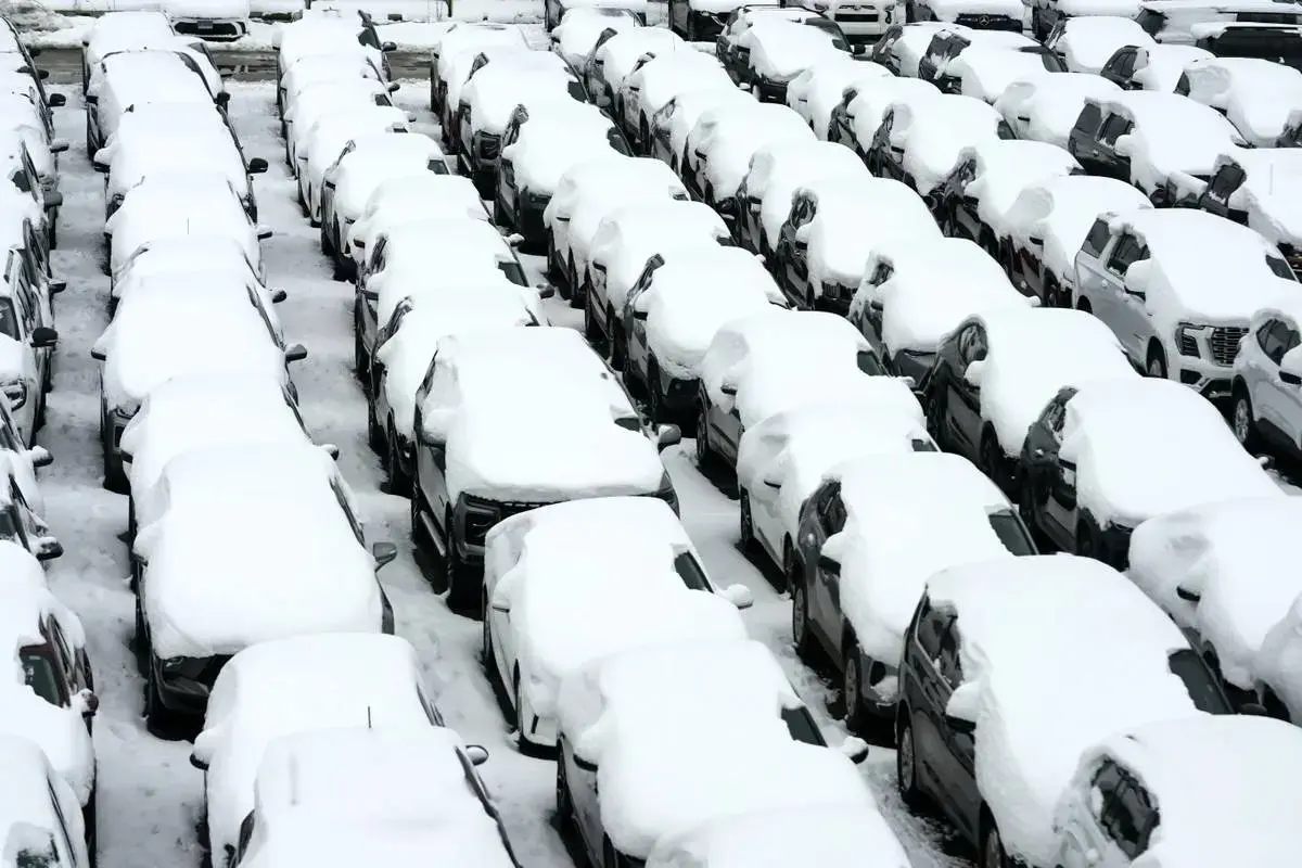 هجوم اولین طوفان زمستانی در آمریکا