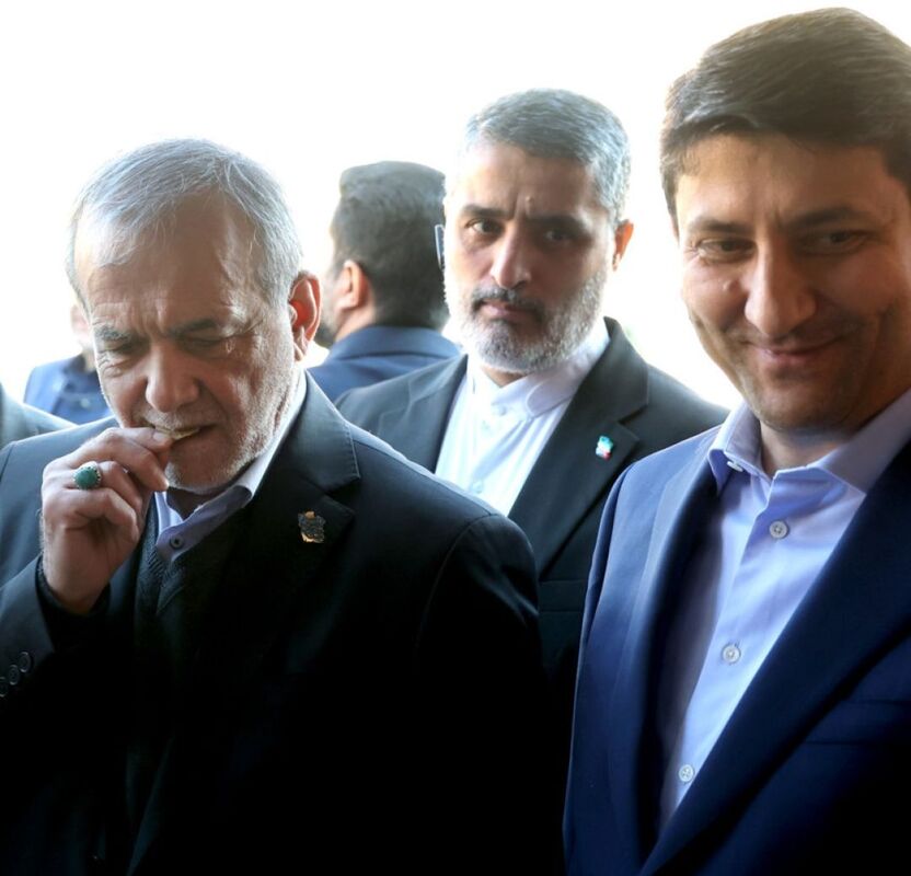 اولین تصاویر از ورود مسعود پزشکیان به یاسوج