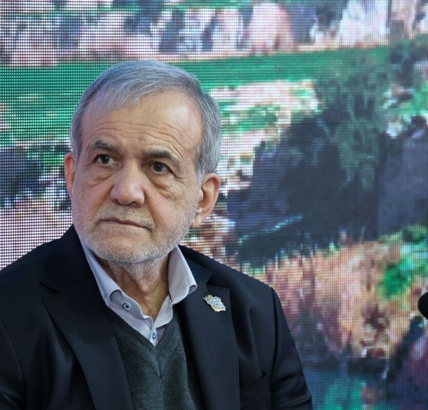 اولین تصاویر از ورود مسعود پزشکیان به یاسوج