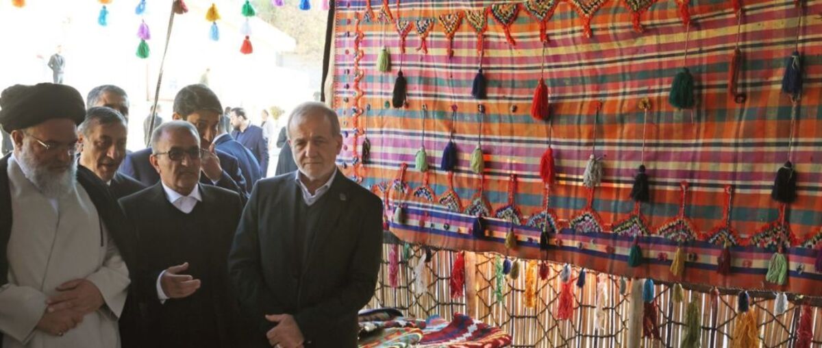 اولین تصاویر از ورود مسعود پزشکیان به یاسوج