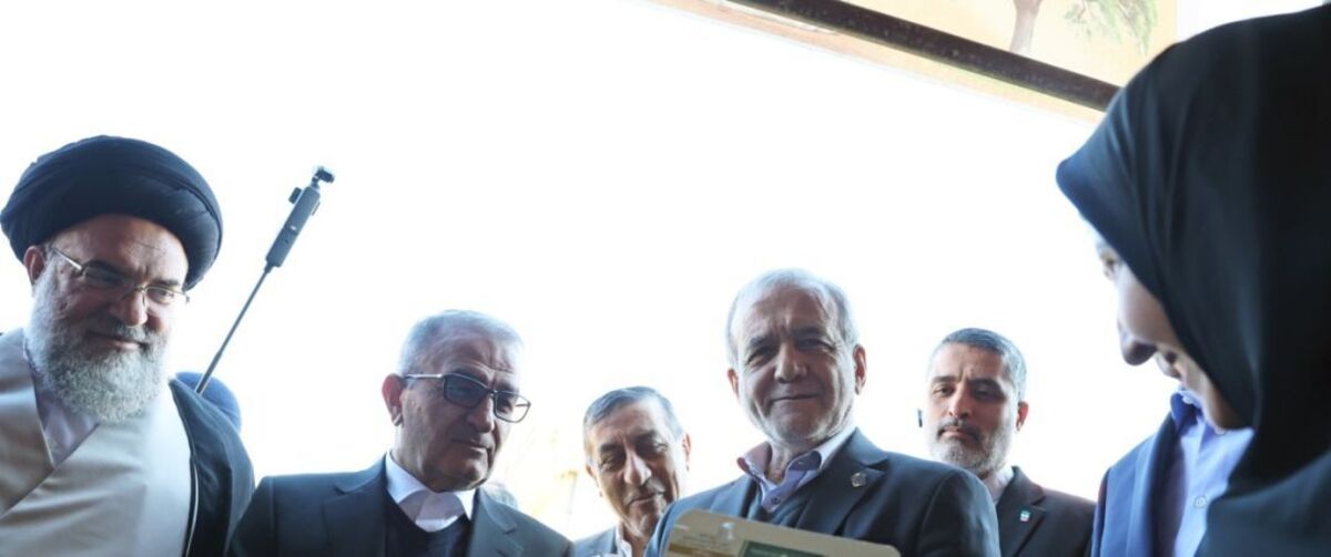 اولین تصاویر از ورود مسعود پزشکیان به یاسوج