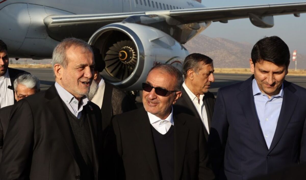 اولین تصاویر از ورود مسعود پزشکیان به یاسوج