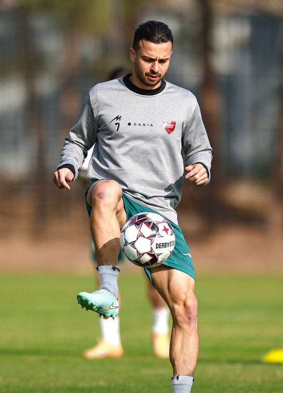 آخرین تمرین پرسپولیس قبل از دربی ۱۰۶