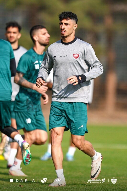 آخرین تمرین پرسپولیس قبل از دربی ۱۰۶