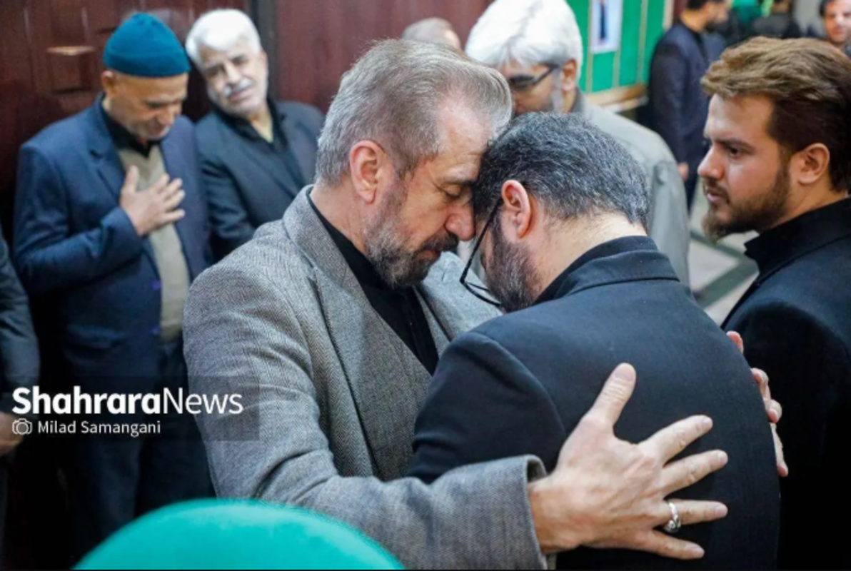  تصاویری از مراسم ترحیم خانواده سقاب اصفهانی 