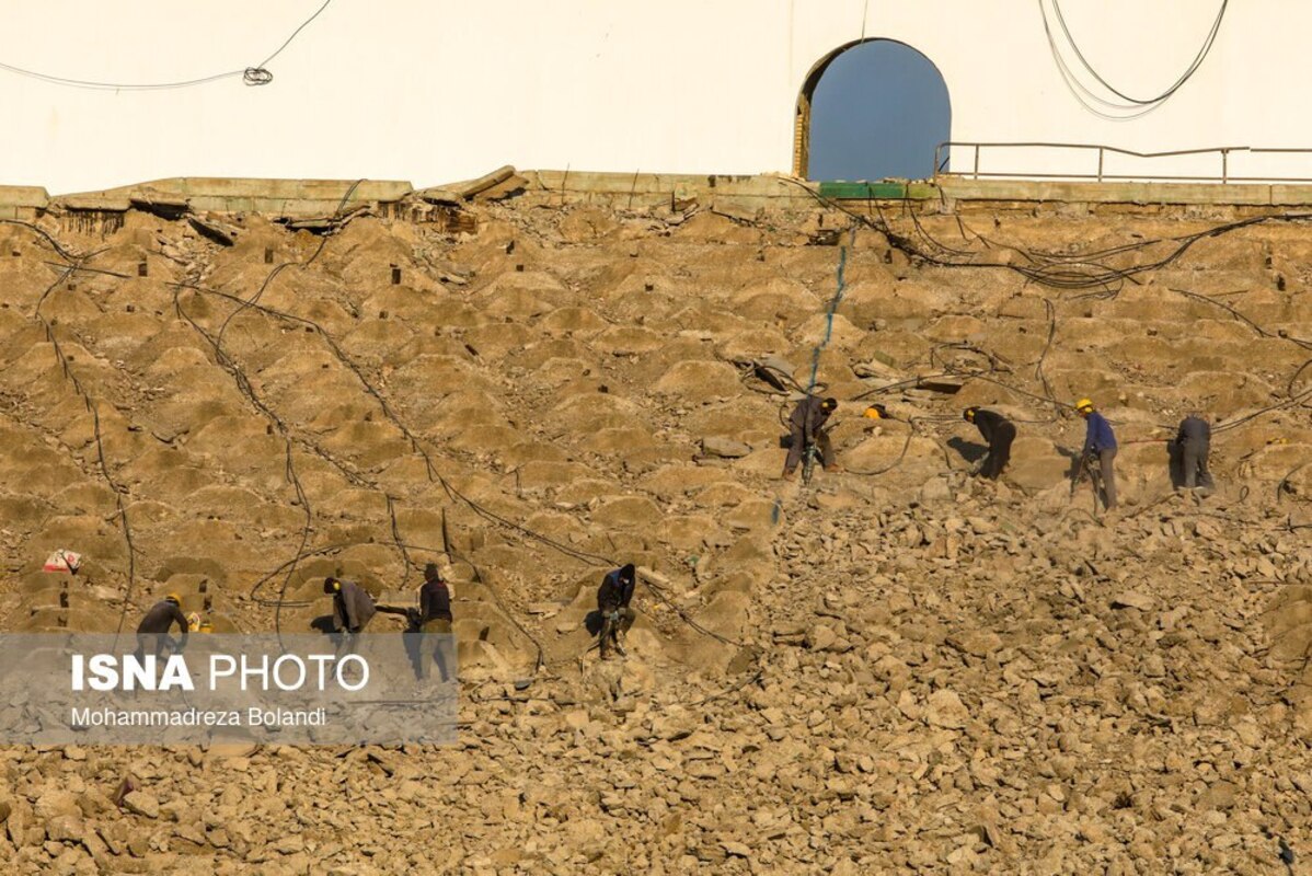 آخرین وضعیت بازسازی ورزشگاه آزادی