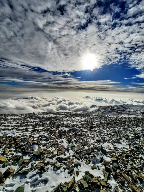 تصاویر جذاب و شگفت انگیز از قله توچال تهران