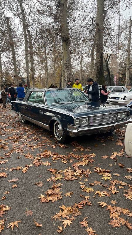 گردهمایی خودروهای کلاسیک در کاخ نیاوران