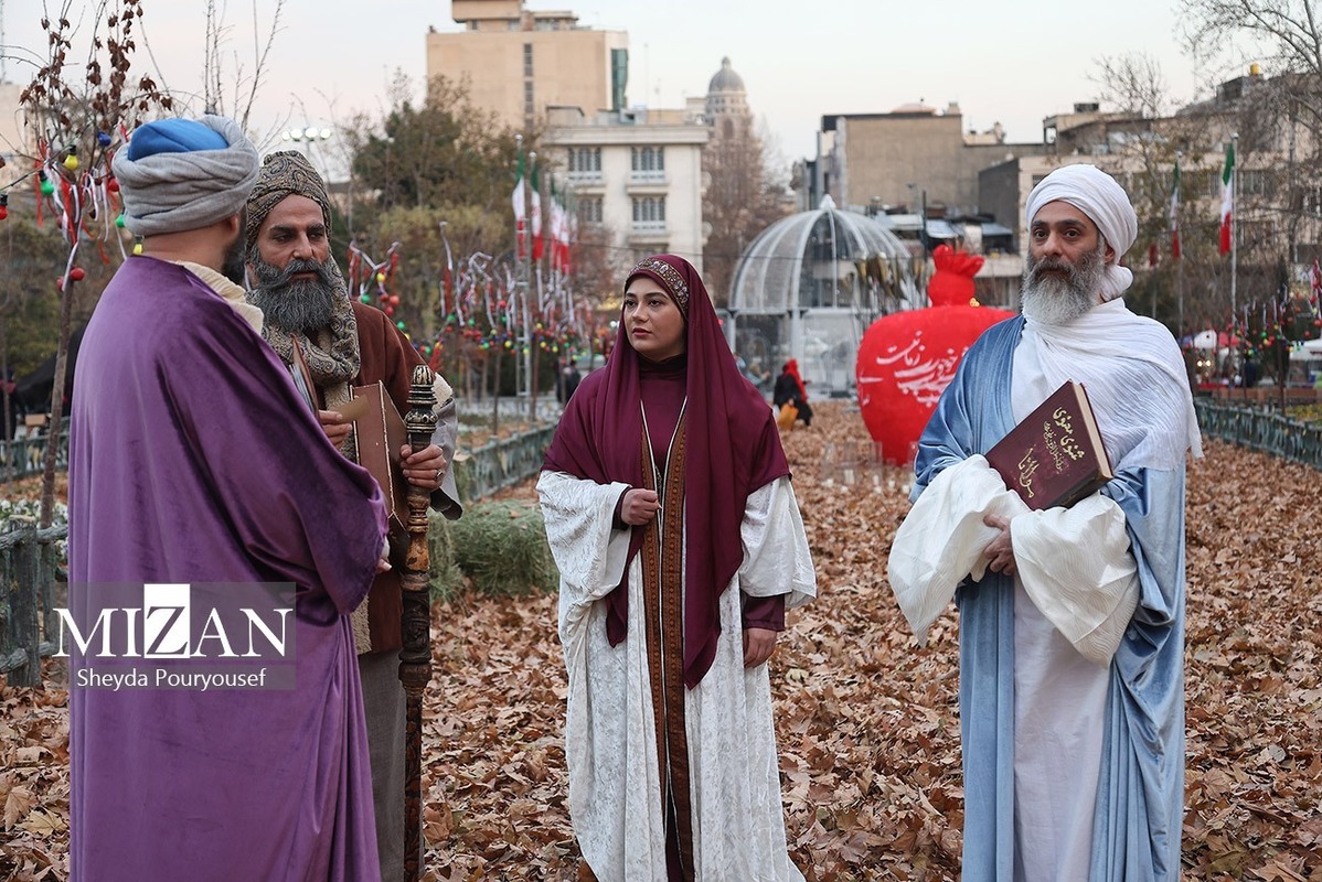 پارک ملت میزبان جشنواره نور در یلدای ایرانی