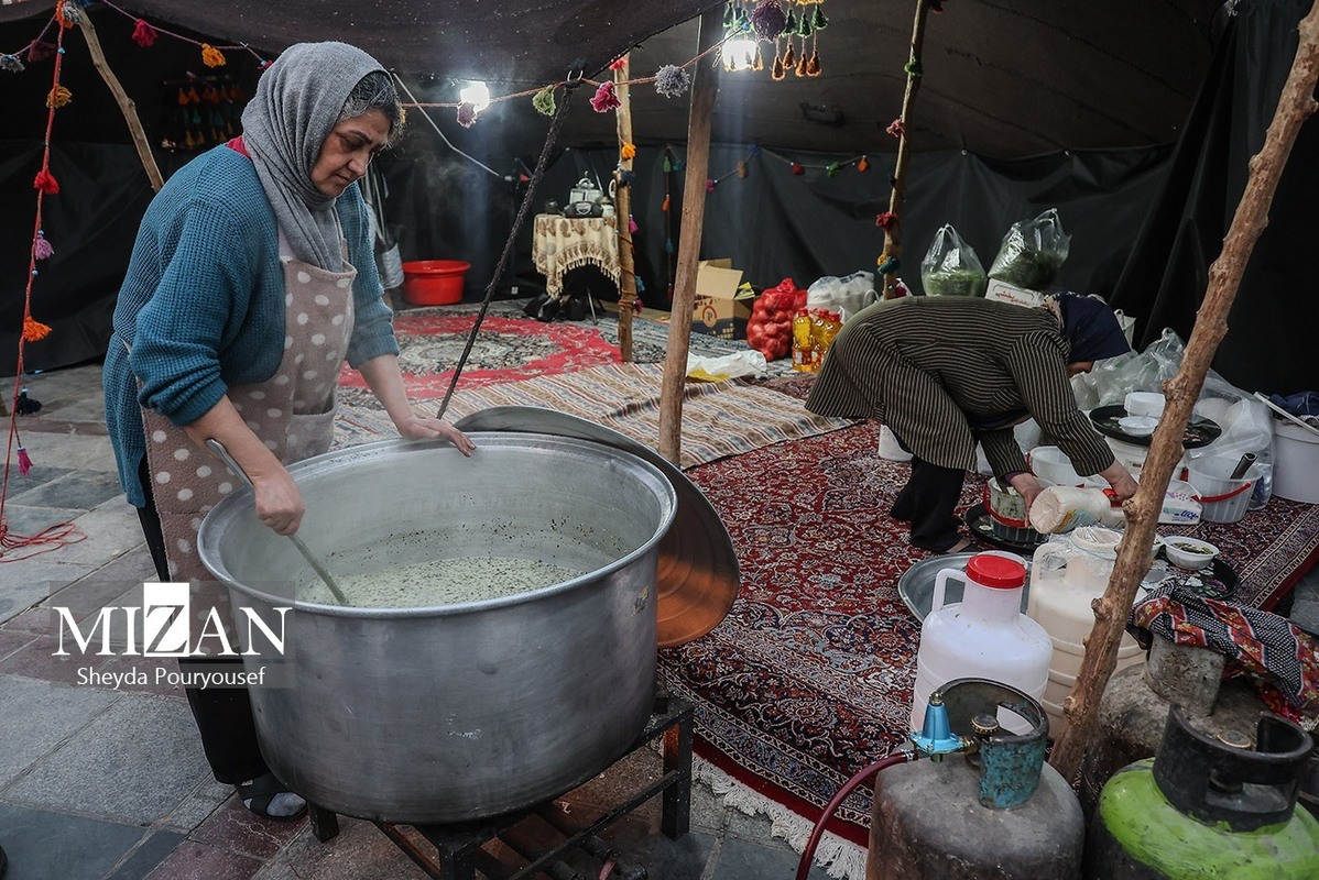 پارک ملت میزبان جشنواره نور در یلدای ایرانی