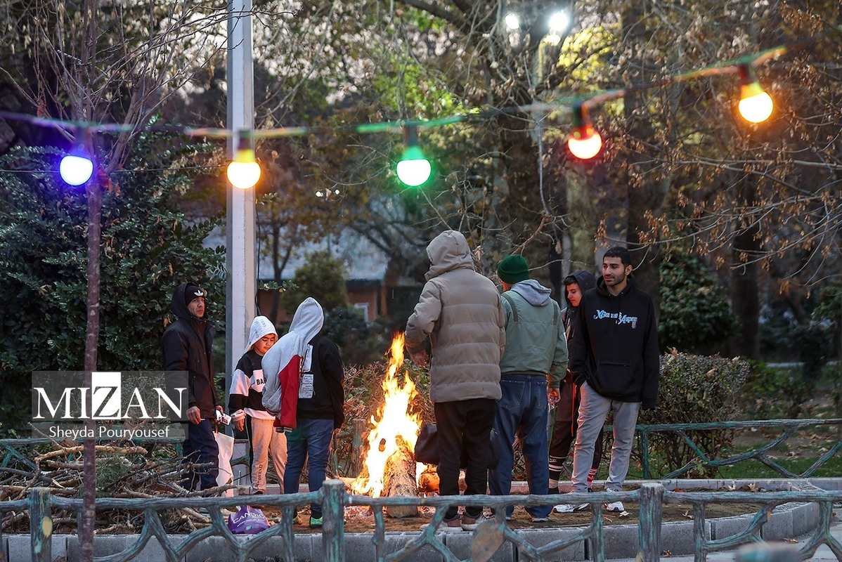 پارک ملت میزبان جشنواره نور در یلدای ایرانی