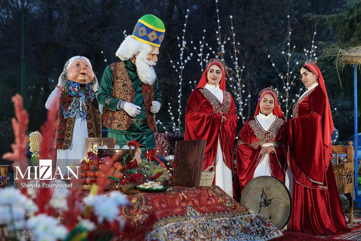 پارک ملت میزبان جشنواره نور در یلدای ایرانی