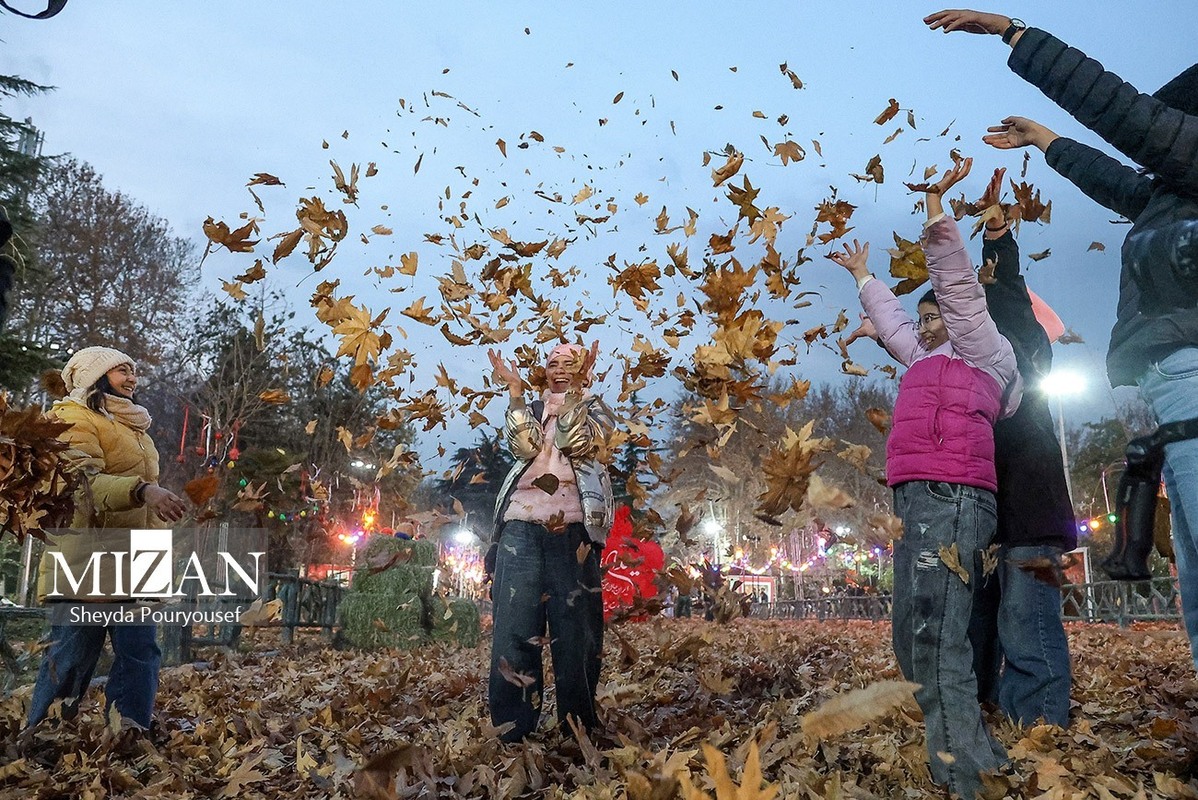 پارک ملت میزبان جشنواره نور در یلدای ایرانی