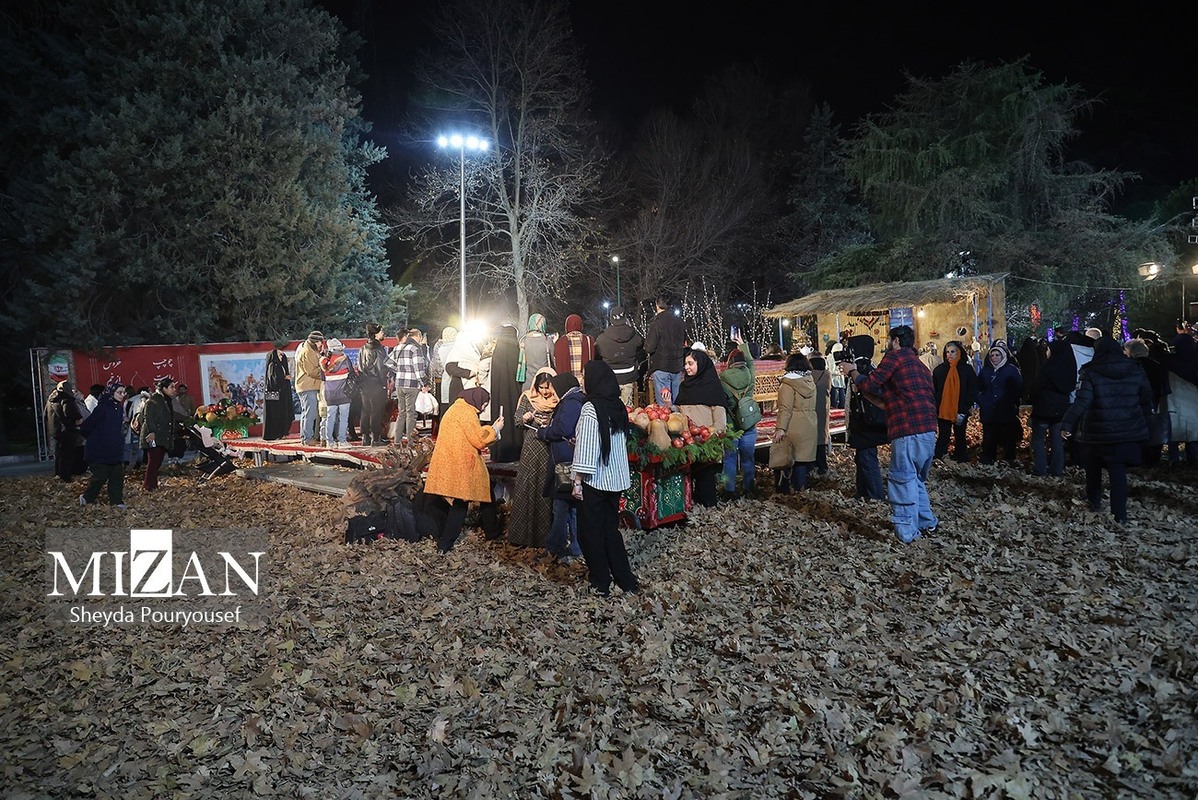 پارک ملت میزبان جشنواره نور در یلدای ایرانی