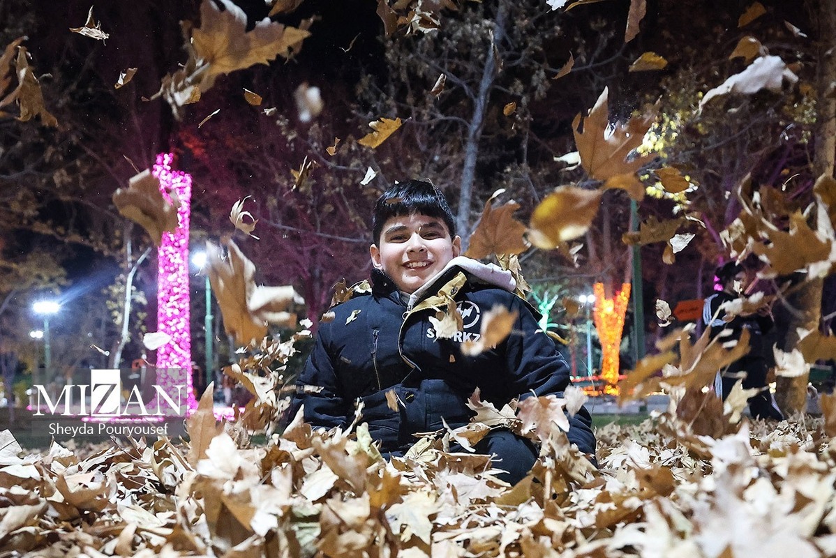 پارک ملت میزبان جشنواره نور در یلدای ایرانی
