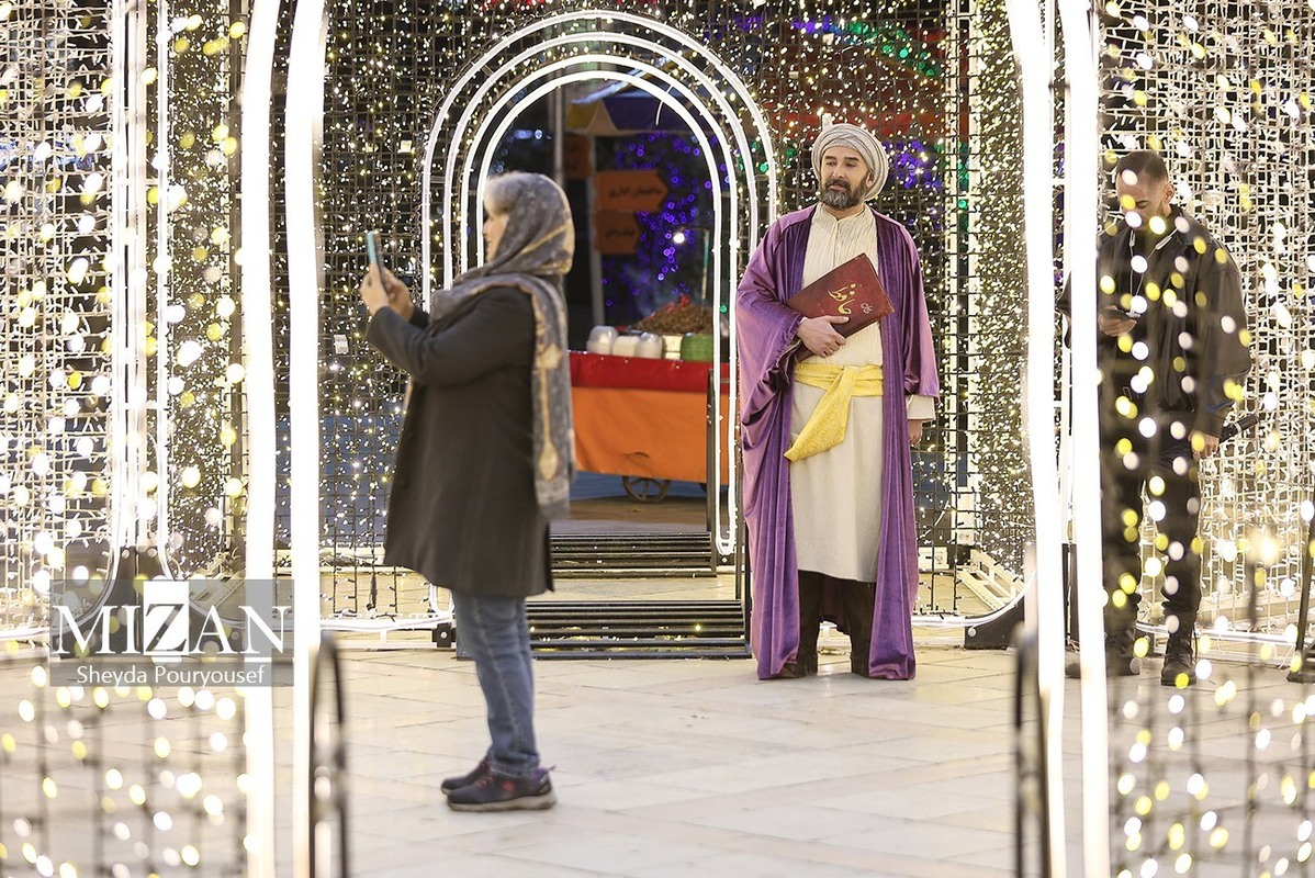 پارک ملت میزبان جشنواره نور در یلدای ایرانی