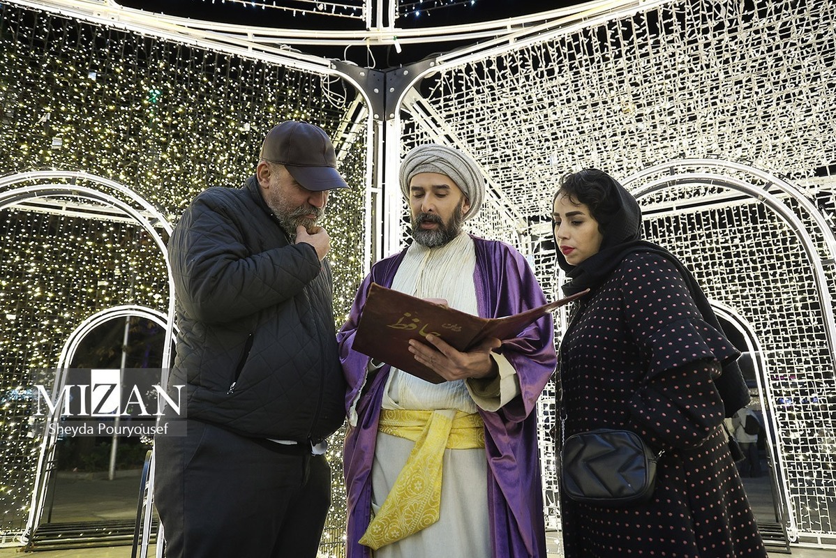 پارک ملت میزبان جشنواره نور در یلدای ایرانی