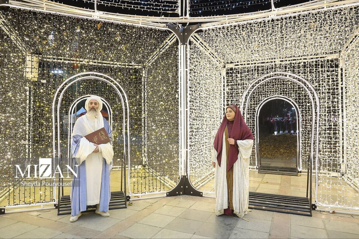 پارک ملت میزبان جشنواره نور در یلدای ایرانی