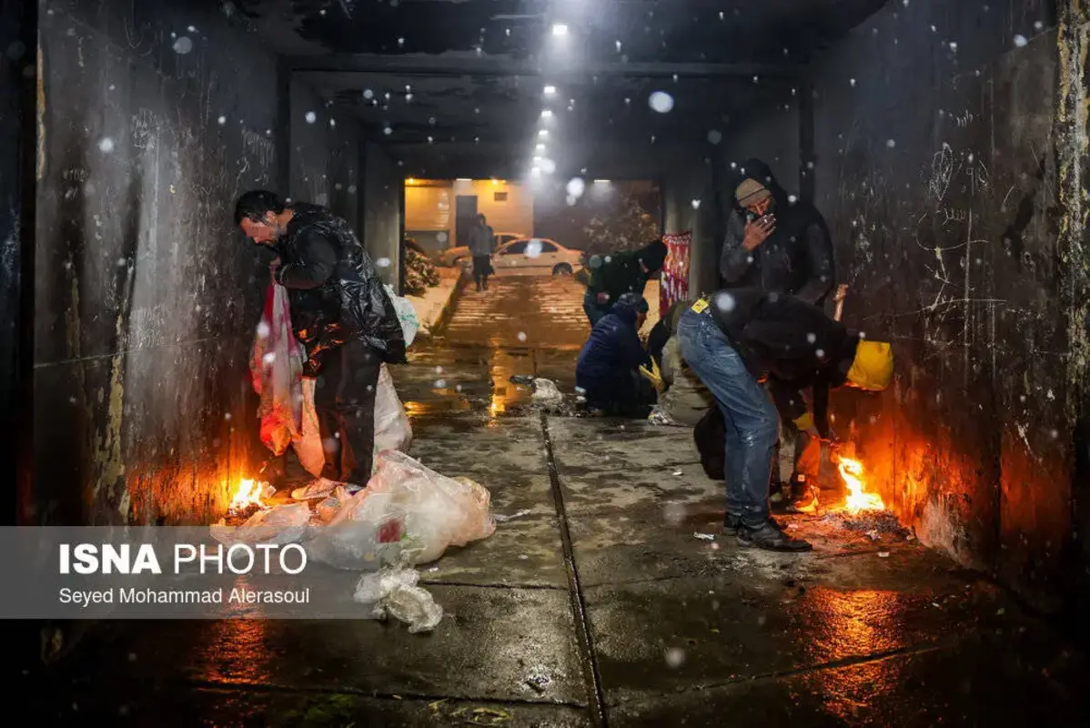 اسکان کارتن‌خواب‌ها در گرمخانه