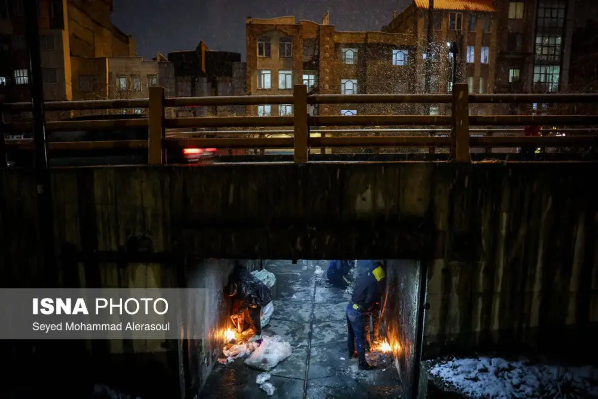 اسکان کارتن‌خواب‌ها در گرمخانه