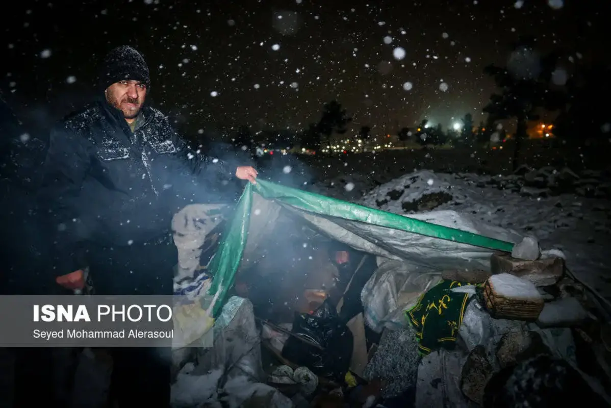 اسکان کارتن‌خواب‌ها در گرمخانه