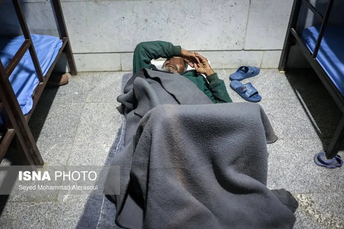 اسکان کارتن‌خواب‌ها در گرمخانه