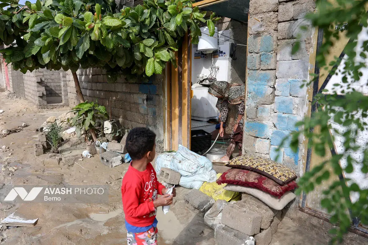 تصاویری از جزیره قشم پس از وقوع سیل 