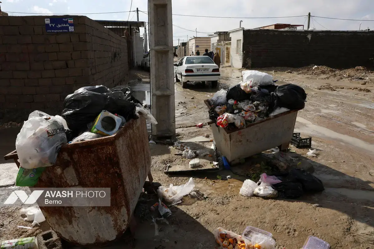 تصاویری از جزیره قشم پس از وقوع سیل 