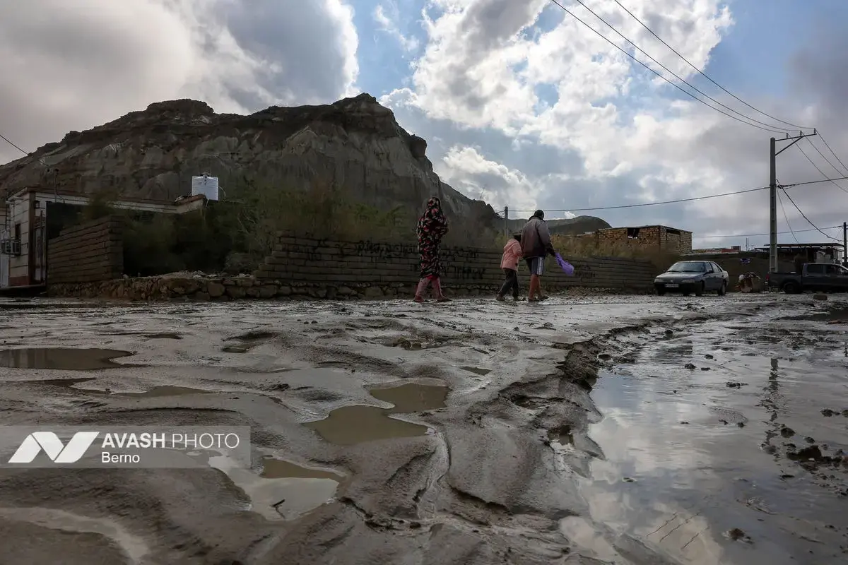 تصاویری از جزیره قشم پس از وقوع سیل 