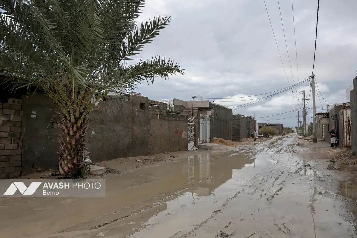 تصاویری از جزیره قشم پس از وقوع سیل 