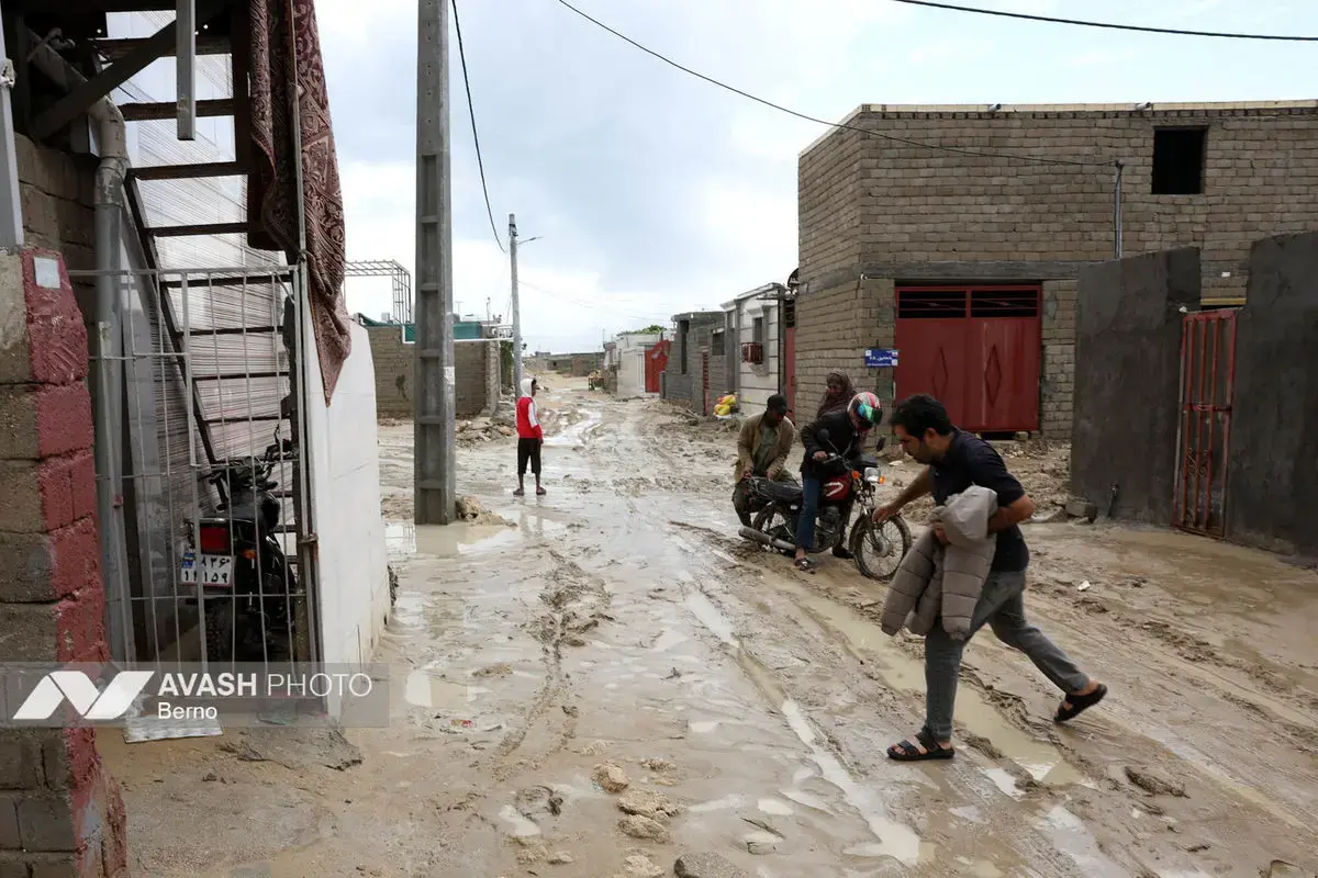 تصاویری از جزیره قشم پس از وقوع سیل 