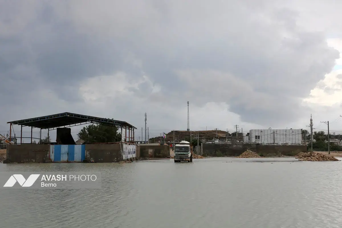 تصاویری از جزیره قشم پس از وقوع سیل 